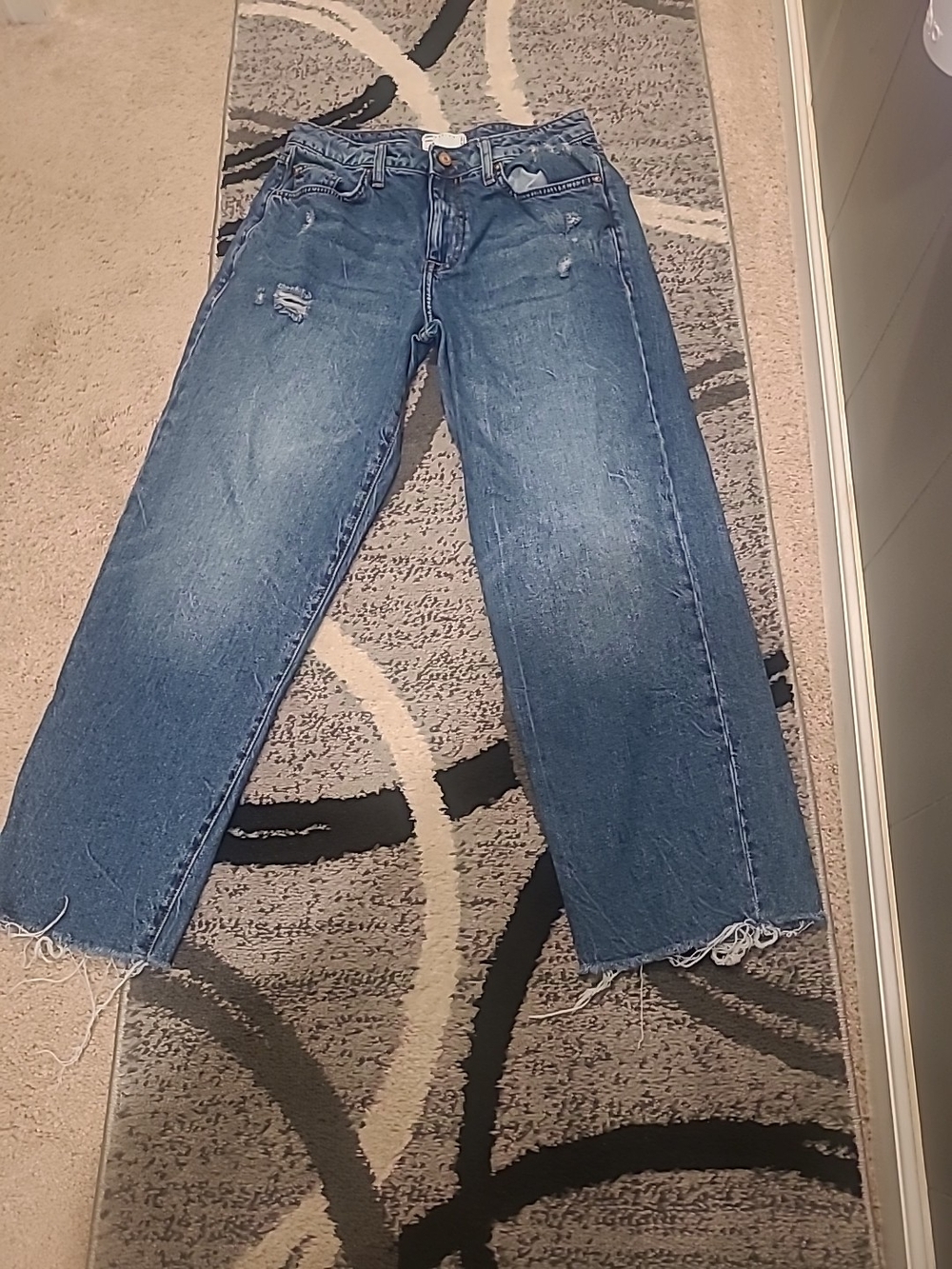 ASOS DESIGN Y2k Wide Leg Mens 30x30 baggy jeans Blue